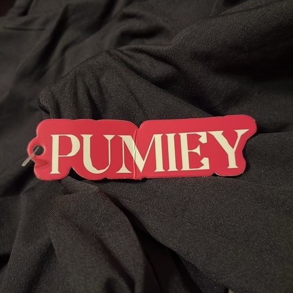 NWT PUMIEY Women's Crew Neck Long Sleeve Bodysuit black medium - Picture 5 of 5